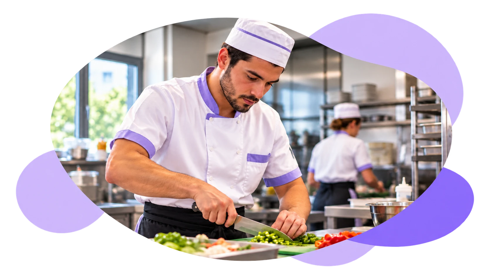 Image illustrant le métier de Commis de cuisine
